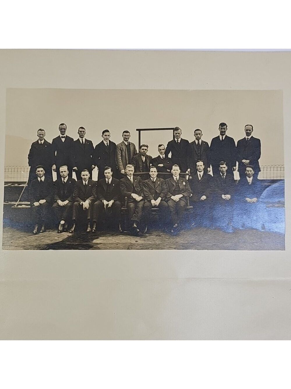 1920s-1930s Group Of Men Photograph Canadian Or British